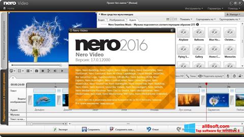 Snimak zaslona Nero Video Windows 8