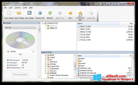 Snimak zaslona DAEMON Tools Lite Windows 8