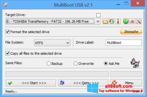 Snimak zaslona Multi Boot USB Windows 8
