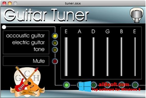 Snimak zaslona Guitar Tuner Windows 8