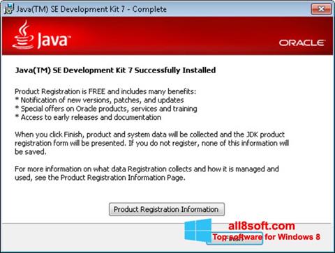 Snimak zaslona Java Windows 8
