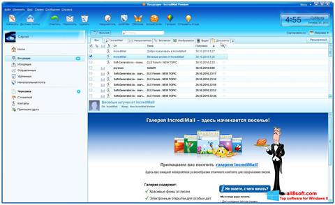 Snimak zaslona IncrediMail Windows 8
