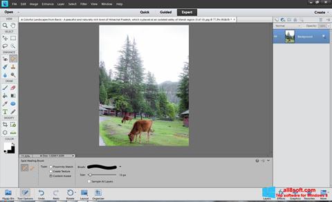 Snimak zaslona Photoshop Elements Windows 8
