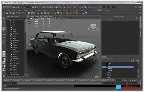Snimak zaslona Autodesk Maya Windows 8