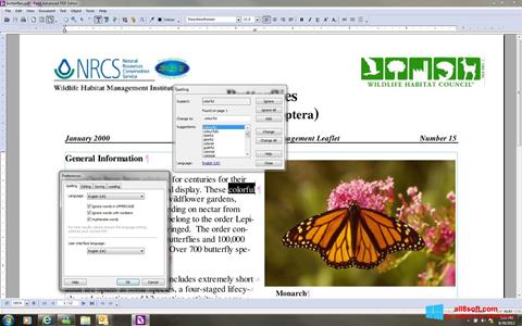 Snimak zaslona Foxit Advanced PDF Editor Windows 8