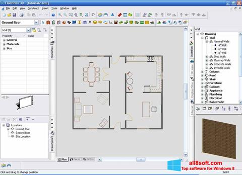 Snimak zaslona FloorPlan 3D Windows 8