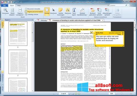 Snimak zaslona Nitro PDF Reader Windows 8