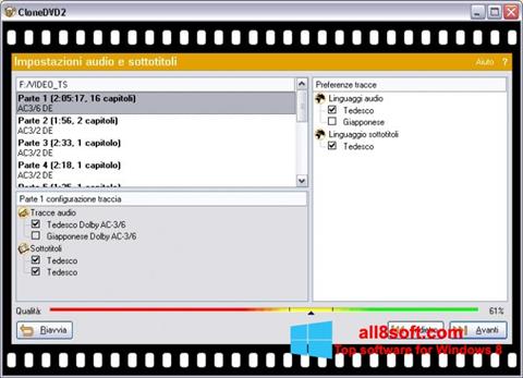 Snimak zaslona CloneDVD Windows 8