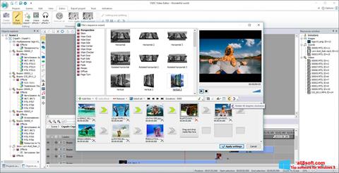 Snimak zaslona Free Video Editor Windows 8