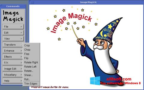 Snimak zaslona ImageMagick Windows 8