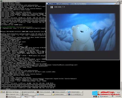 Snimak zaslona MPlayer Windows 8
