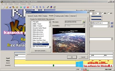 Snimak zaslona KaraFun Windows 8