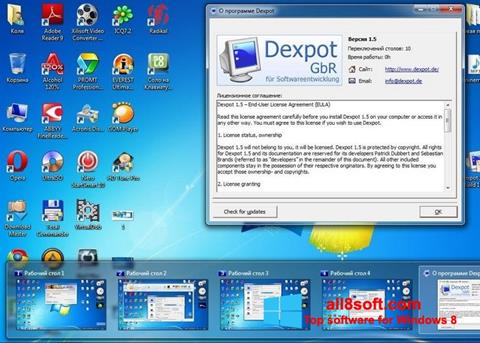 Snimak zaslona Dexpot Windows 8