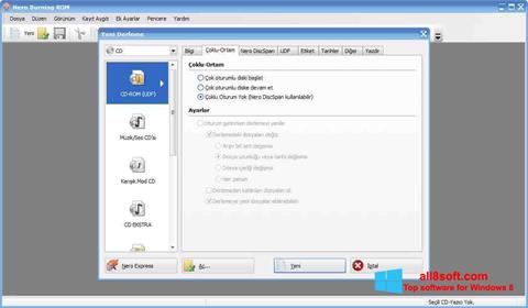 Snimak zaslona Nero Micro Windows 8