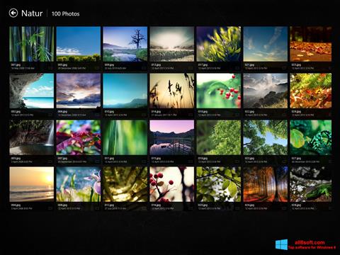 Snimak zaslona Picasa Photo Viewer Windows 8